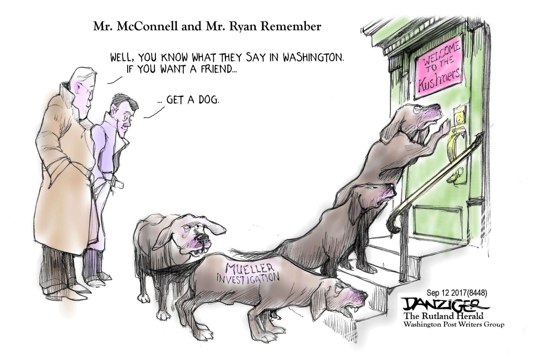 Jeff Danziger cartoon